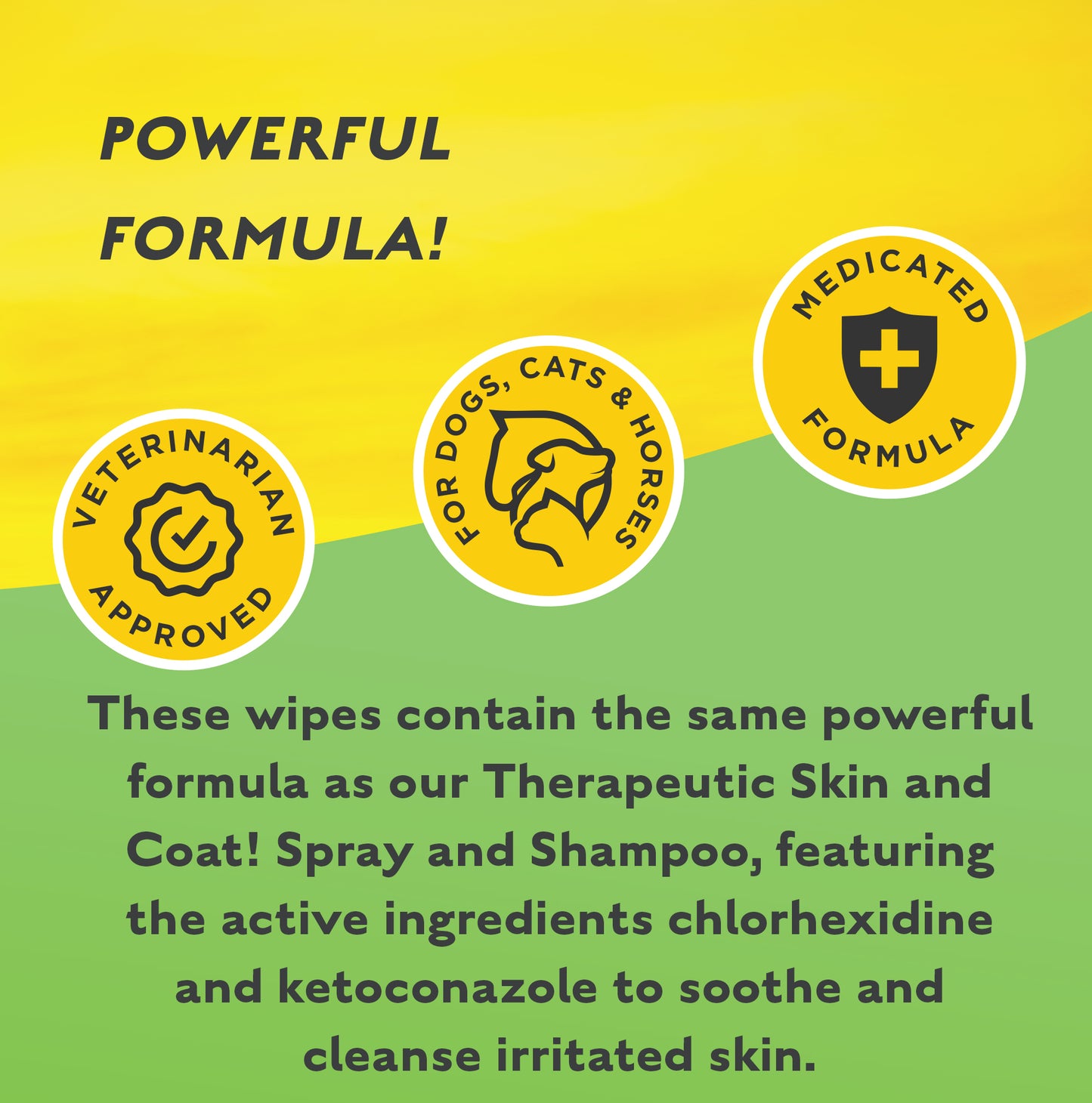 ALLERGY/SKIN/WIPE- Therapeutic Skin & Coat! Wipes