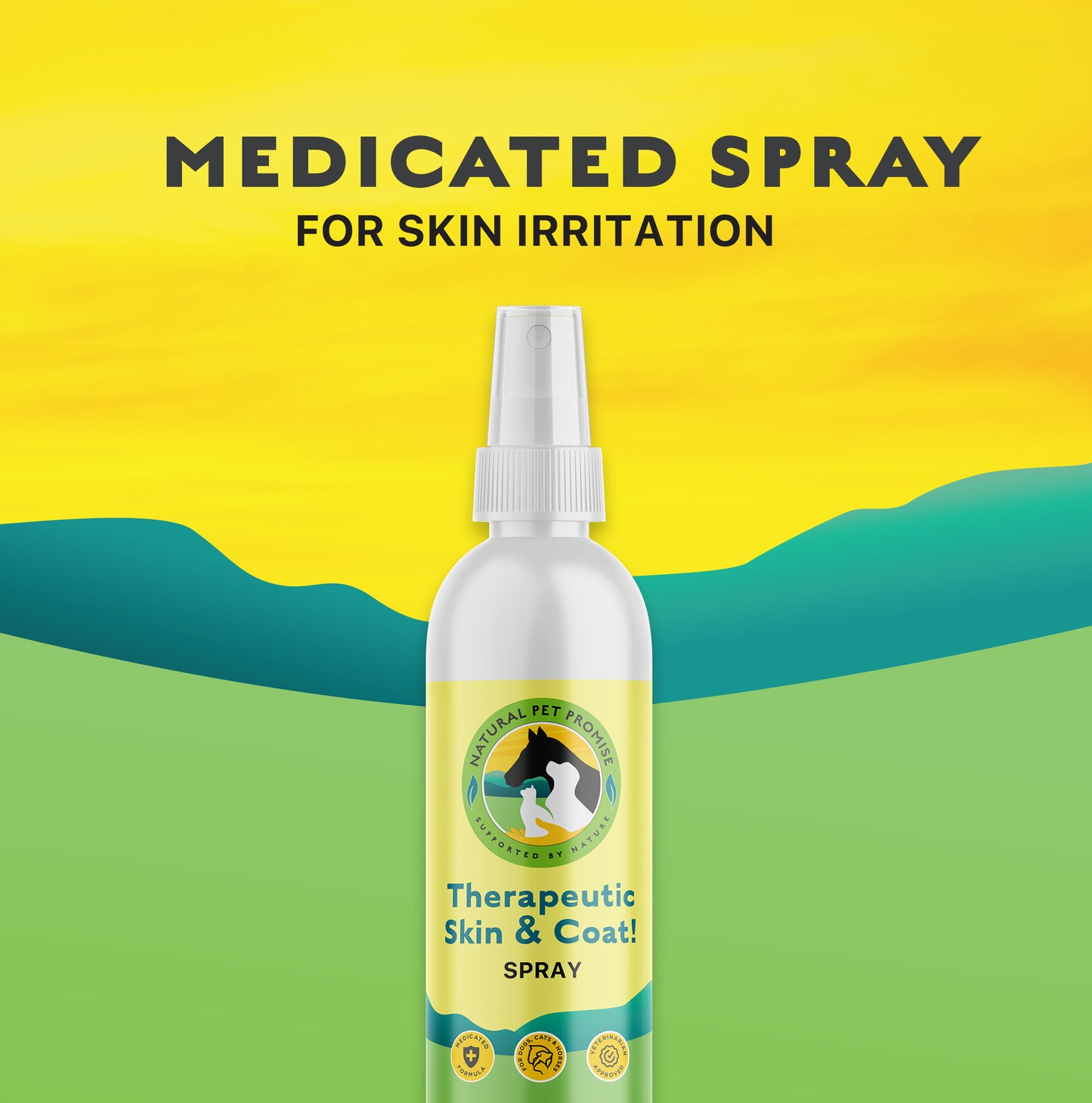 ALLERGY/SKIN/SPRAY- Therapeutic Skin & Coat! Spray